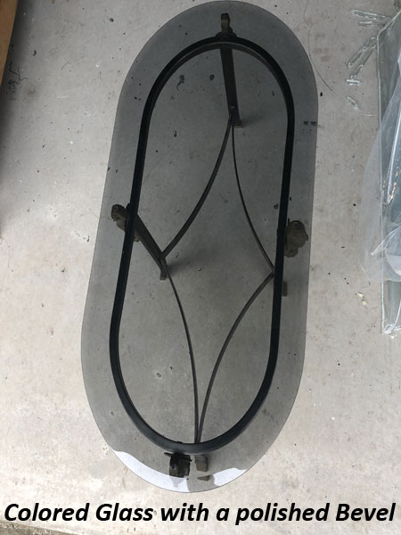 Custom Made glass table top