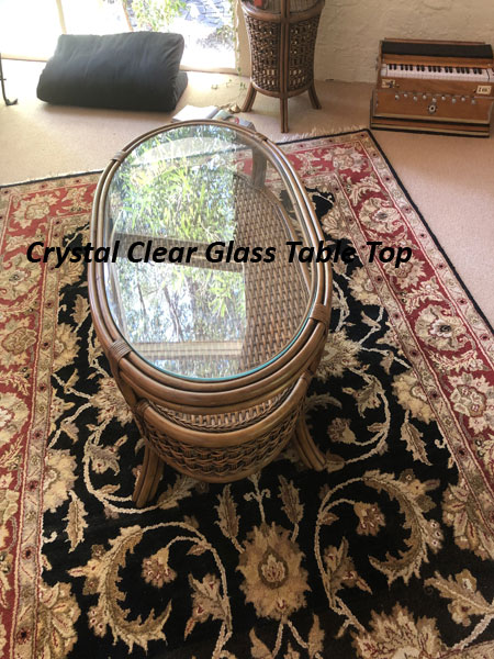 safety glass table top